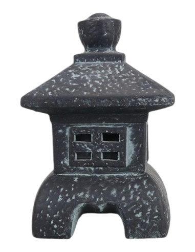 Lanterna in Ceramica Piccola - Nera - 21*12*12 cm
