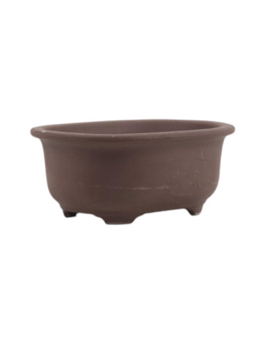 Vaso de Bonsai Oval 15,5*12*6,5 cm Sem Esmalte - Japão