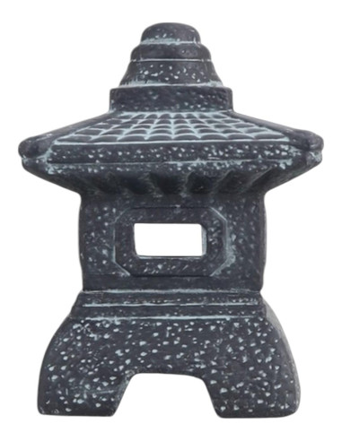 Kleine Keramiklaterne - Schwarz - 21*12*12 cm