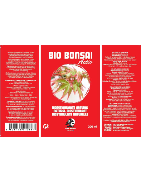 Bio Bonsai Activ - Biostimulant - 200 ml