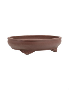 Vase de Bonsai ovale 42*34*10 cm sans Émaillé - Yixing 2