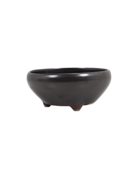 Vaso de Bonsai Mame - Kusamono - 16*6,70 cm Preto – Japão