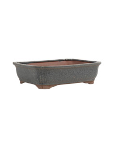 Vase de Bonsai Rectangular 30,5*25*8 cm Gris - Yixing 2