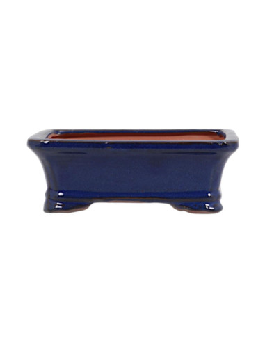 Vaso de Bonsai Rectangular 19*14*6,5 cm Azul - Yixing
