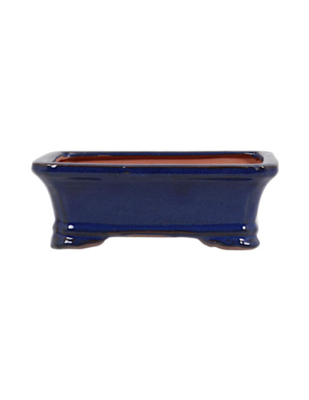 Vaso de Bonsai Rectangular 19*14*6,5 cm Azul - Yixing