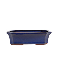 Vase de Bonsai Rectangulaire 29*23*10 cm Bleu - Yixing