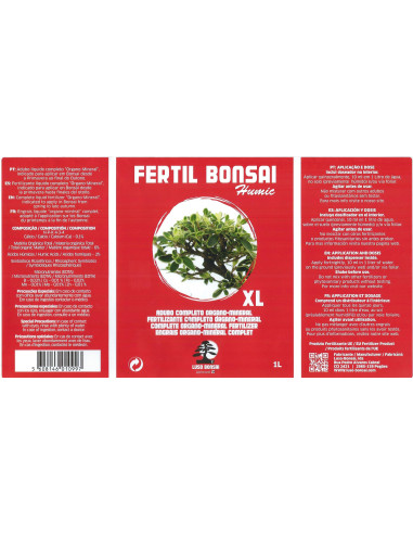 Fertil Bonsai Humic XL - Engrais - 1 L
