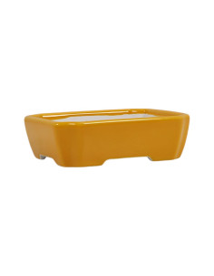 Vaso de Bonsai Retangular 16*13*4,5 cm Amarelo – Dehua 2