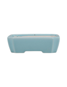 Vaso di Bonsai Rettangolare 16*13*4,5 cm Azzurro Chiaro – Dehua