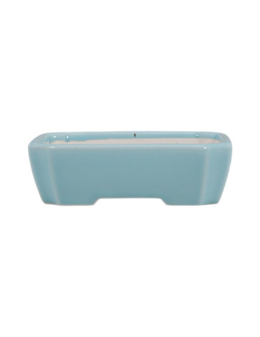 Vaso di Bonsai Rettangolare 16*13*4,5 cm Azzurro Chiaro – Dehua