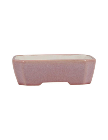Vaso de Bonsai Retangular 16*13*4,5 cm Rosa – Dehua
