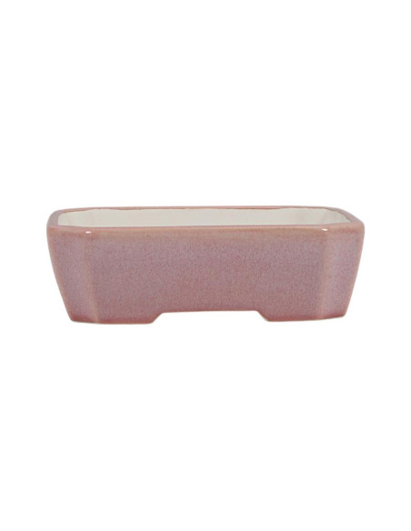 Vaso de Bonsai Retangular 16*13*4,5 cm Rosa – Dehua