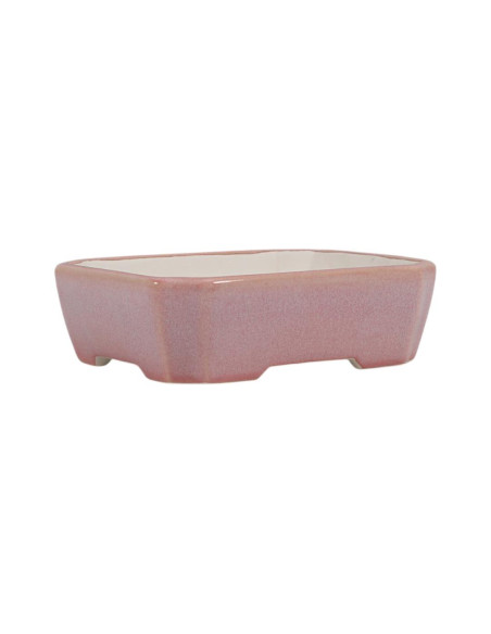Vaso de Bonsai Retangular 16*13*4,5 cm Rosa – Dehua