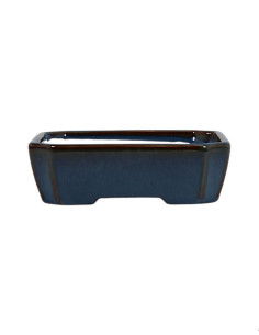 Pot of Bonsai Rectangular 16*13*4.5 cm Blue – Dehua