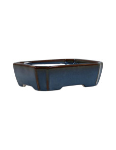 Pot of Bonsai Rectangular 16*13*4.5 cm Blue – Dehua 2