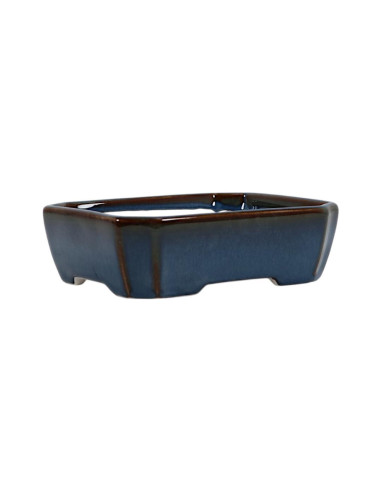 Pot of Bonsai Rectangular 16*13*4.5 cm Blue – Dehua