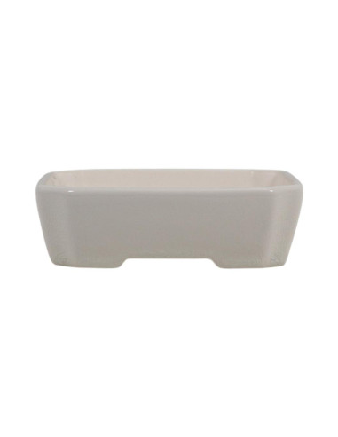 Pot de Bonsai Rectangular 16*13*4,5 cm White Craque – Dehua