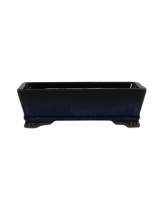 Vase de Bonsai Rectangulaire 18*13,5*5,5 cm Bleu – Dehua