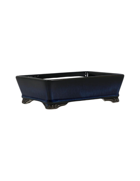 Vaso de Bonsai Retangular 18*13,5*5,5 cm Azul – Dehua