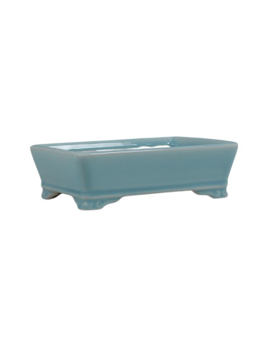 Vaso de Bonsai Retangular 18*13,5*5,5 cm Azul Claro – Dehua