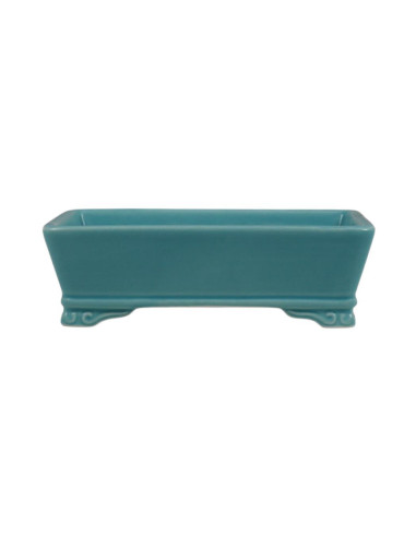 Vase de Bonsai Rectangulaire 18*13,5*5,5 cm Bleu SE – Dehua