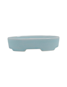 Vaso de Bonsai Oval 15*10*3,5 cm Azul Claro – Dehua