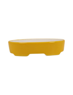 Vaso de Bonsai Oval 15*10*3,5 cm Amarelo – Dehua