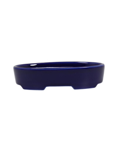 Vaso de Bonsai Oval 15*10*3,5 cm Azul – Dehua