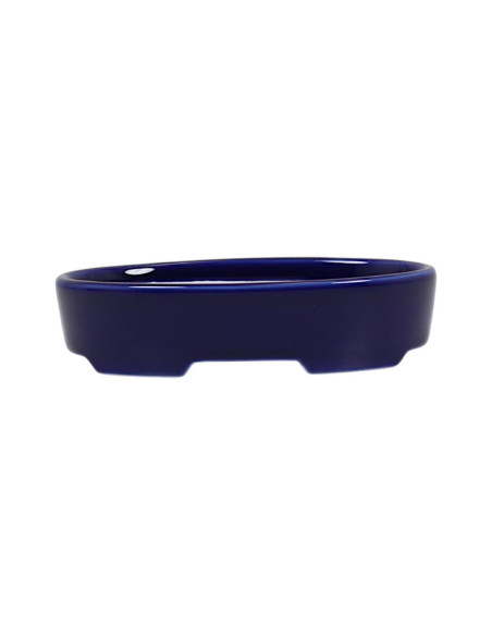 Vaso de Bonsai Oval 15*10*3,5 cm Azul – Dehua