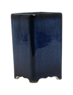 Vaso de Bonsai Cascata 8*8*13 cm Azul – Dehua 2