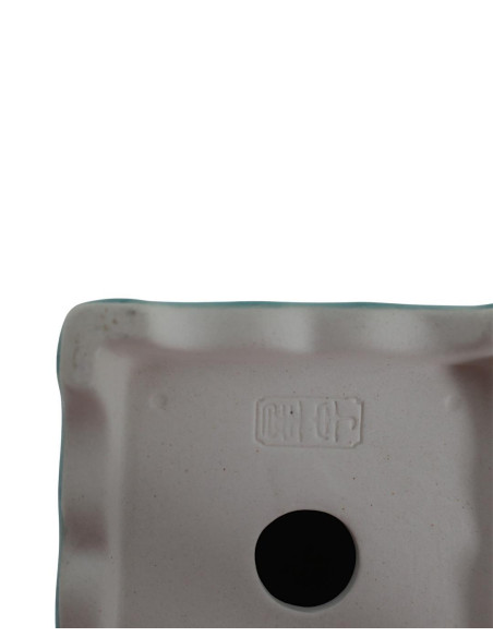 Vaso di Bonsai Ovale 15*10*3,5 cm Blu Craquelé – Dehua