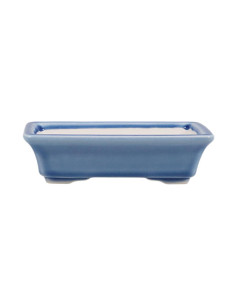 Vase de Bonsai Rectangulaire 15*11*4 cm Bleu – Dehua