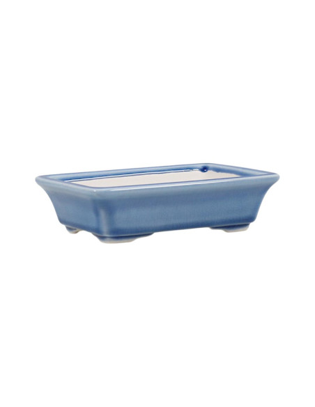 Vaso de Bonsai Retangular 15*11*4 cm Azul – Dehua