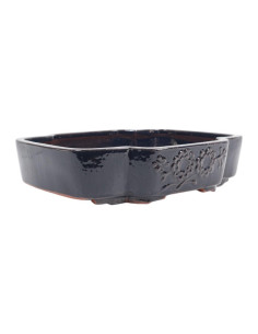 Maceta de Bonsai Oval 35*29,5*7,5 cm Azul - Yixing 2