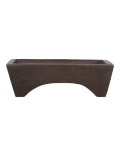 Maceta de Bonsai Rectangular 19*14*5,5 cm Sin Esmalte - Yixing