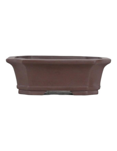 Pot de Bonsai Rectangular 17.5*13*6 cm Without Glazed - Yixing