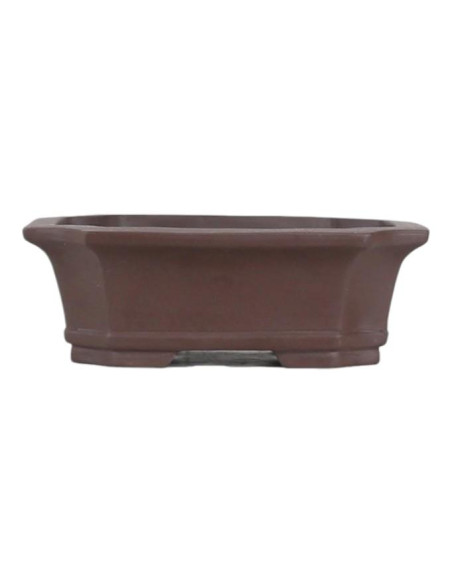 Pot de Bonsai Rectangular 17.5*13*6 cm Without Glazed - Yixing
