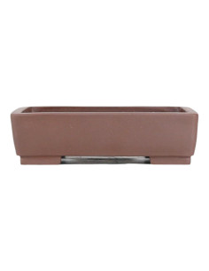 Maceta de Bonsai Rectangular 20*15*6 cm Sin Esmalte - Yixing