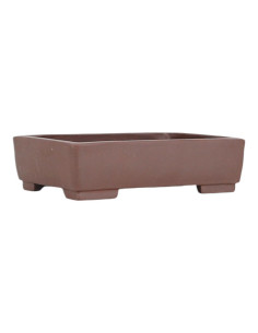 Vaso de Bonsai Retangular 20*15*6 cm Sem Esmalte - Yixing 2