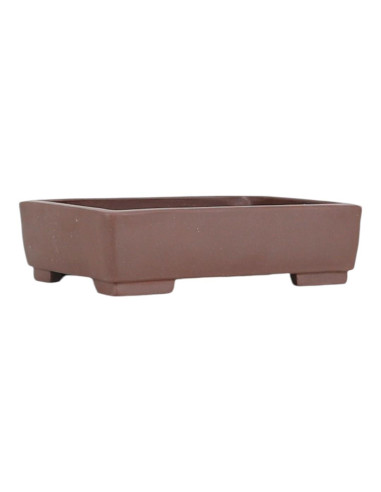 Vase de Bonsai Rectangulaire 20*15*6 cm Sans Émaillé - Yixing