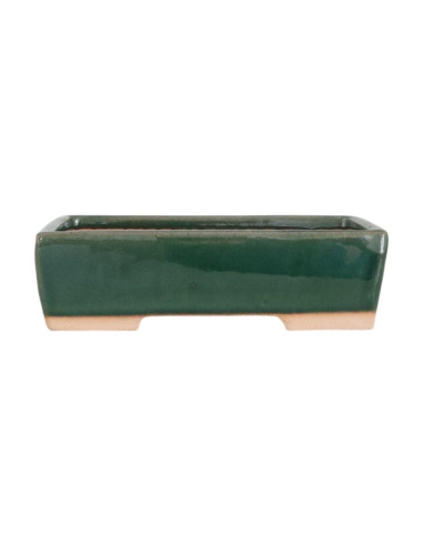 Maceta de Bonsai Rectangular 33*23*10 cm Verde – Yixing