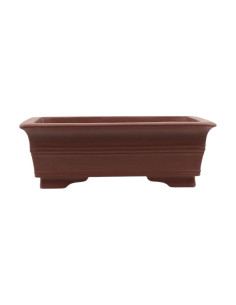 Vase de Bonsai Rectangulaire 31,5*26*11,5 cm Sans Émaillé – Yixing