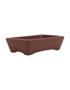 Maceta de Bonsai Rectangular 29,5*19*8 cm Sin Esmalte – Yixing 2