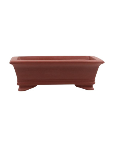 Vaso de Bonsai Retangular 40*28*13,5 cm Sem Esmalte – Yixing