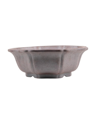Vaso de Bonsai Hexagonal 45*43*16 cm Sem Esmalte - Yixing