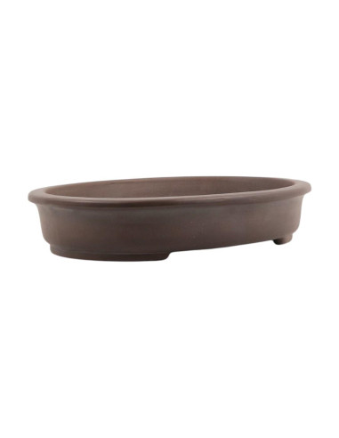 Vaso de Bonsai Oval 49*38*10 cm Sem Esmalte – Yixing